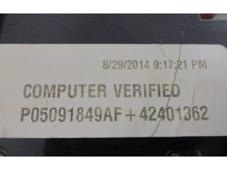 Блок управления климат-контролем P05091849AF Jeep Grand Cherokee