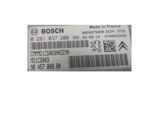 Блок управления двигателя 9845780880 Opel Combo E