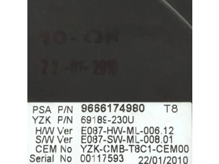 Přístrojová deska Peugeot 5008 2010 9666174980, 69189230U