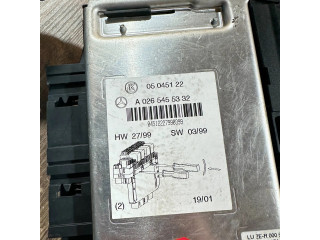 Pojistková skříňka A0265455332, 05045122 Mercede-Benz S W220 2001
