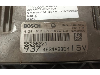Блок управления двигателем Блок управления 55206271, 55206271   Alfa Romeo GT