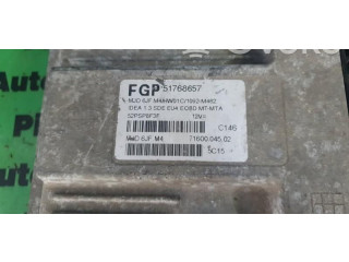 Блок управления двигателем Блок управления 51768657, MJD6JF.M4. Fiat Idea