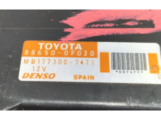 Блок управления климат-контролем 886500F030   Toyota Corolla Verso E121
