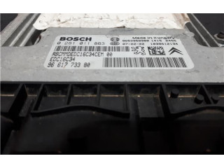 Блок управления 9661773380, 0281011863 Citroen C4 I