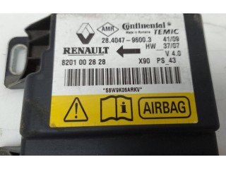 Блок управления 8201002828   Dacia Sandero