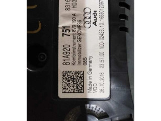 Панель приборов 81A920751, 81A920751 Audi Q2 -