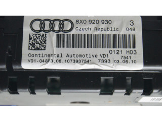 Панель приборов 8X0920930, 8X0920930 Audi A1