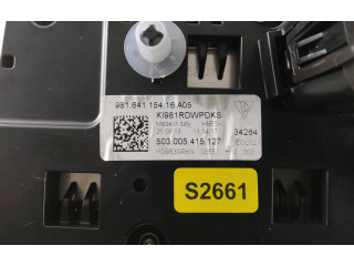 Přístrojová deska Porsche Cayman 981 2013 98164115416, 503005415127