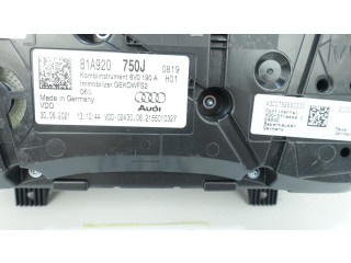 Панель приборов 81A920750J, 81A920750J Audi Q2 -