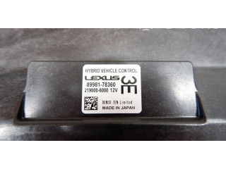 Блок управления 8998178360 Lexus NX