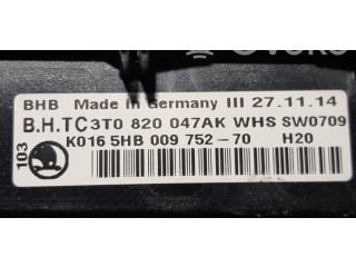Блок управления климат-контролем 5HB009752 Skoda Octavia Mk2 (1Z)