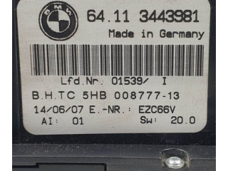 Блок управления климат-контролем 64113443981 BMW X3 E83