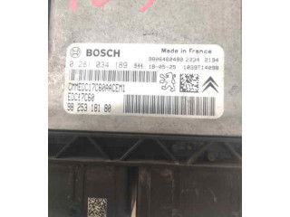 Блок управления двигателем Блок управления 9825318180   Citroen C-Elysée