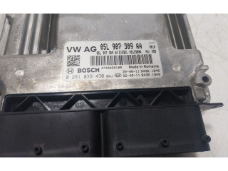 Блок управления двигателя 05L906022KL5EN, 05L907309AA Skoda Octavia Mk4