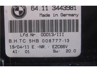 Блок управления климат-контролем 64113443981   BMW X3 E83
