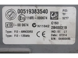 Блок предохранителей 00519383540   Opel Combo D    