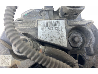 Генератор 03C903023D, 0124325128   Skoda Octavia Mk2 (1Z)      