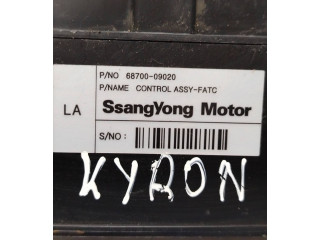 Блок управления климат-контролем 6870009020 SsangYong Kyron