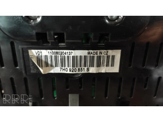 Přístrojová deska Volkswagen Transporter - Caravelle T5 2009 7H0920851S