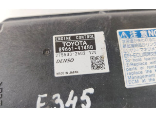Řídící jednotka 8966147480, 2755002502   Toyota Prius+ (ZVW40) 2014