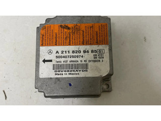 Блок подушек безопасности A2118209485 Mercedes-Benz E W211