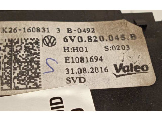 Модуль блока управления кондиционером 6V0820045B, 6V0820045B9B9   Skoda Fabia Mk3 (NJ)