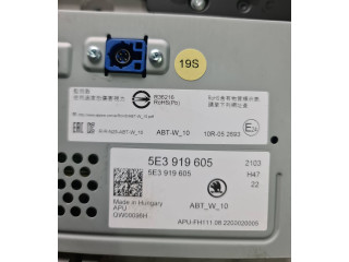 Дисплей 5E3919605, QW00096H Skoda Octavia Mk4