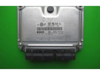 Блок управления двигателем Блок управления 038906019KJ, 0281011216   Skoda Octavia Mk1 (1U)