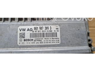 Блок управления двигателя 06M907309D, 0261S14655   Audi Q5 SQ5