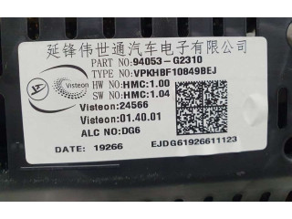 Přístrojová deska Hyundai Ioniq 2016 94053G2310, VPKHBF10849BEJ