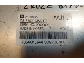 Блок управления двигателем Блок управления 25181829, MT80.1   Chevrolet Cruze