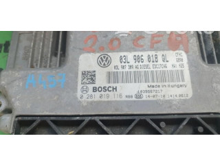 Блок управления двигателем Блок управления 0281019116, 03L906018QL Skoda Yeti (5L)