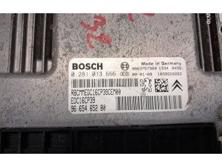 Блок управления двигателя 9665465280, 9663757980 Citroen C-Crosser