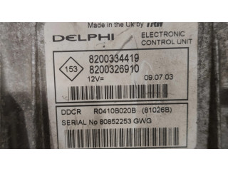 Блок управления двигателем Блок управления 8200334419, 81026B Renault Scenic II - Grand scenic II