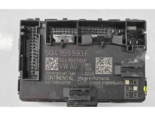 Блок комфорта 5Q4959593F Skoda Superb B8 (3V)