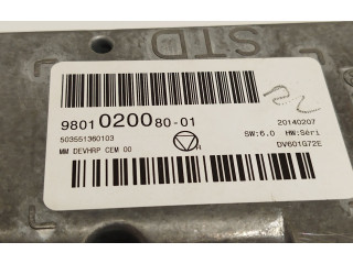 Дисплей 9801020080, 503551360103 Citroen C5