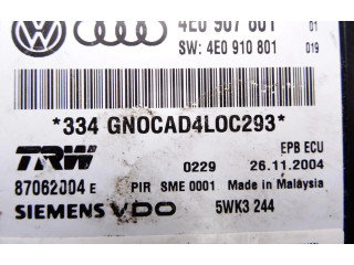 Řídící jednotka 4E0907801, 4E0907801 Audi A8 S8 D3 4E