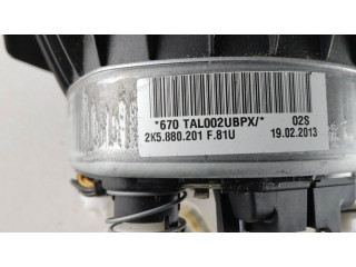 Подушка безопасности водителя 2K5880201F, 670TAL002UBPX Volkswagen Caddy