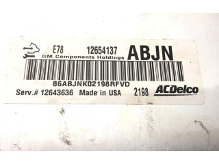 Блок управления двигателем Блок управления 12654137   Chevrolet Cruze