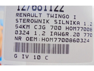 Блок управления двигателем Блок управления HOM7700860324, HOM7700860324 Renault Twingo I