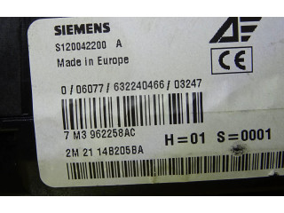 Блок комфорта S120042200A, 7M3962258AC   Seat Alhambra (Mk1)   