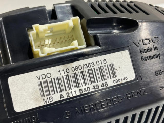 Панель приборов A2115404948, 006146   Mercedes-Benz E W211       
