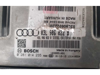 Блок управления двигателя 03L906022B, 0281014235 Audi A4 Allroad