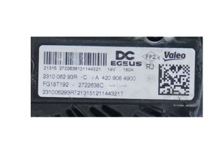 Генератор 231006293R Renault Clio IV