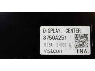 Дисплей 8750A251 Mitsubishi Pajero