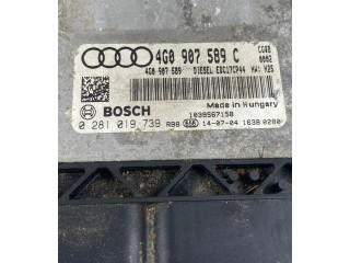 Блок управления двигателя 4G0907589C Audi A7 S7 4G
