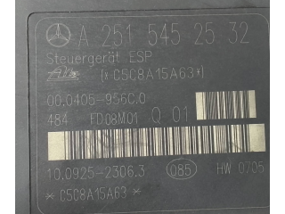 Блок АБС A2514310412, 10020405334   Mercedes-Benz  GL X164  2006 - 2012 года
