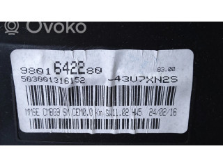 Přístrojová deska Peugeot Partner 2018 55501310104, 9801642280