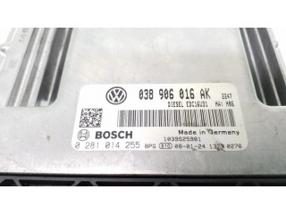 Řídící jednotka 038906016AK, 0281014255 Volkswagen Transporter - Caravelle T5 2006