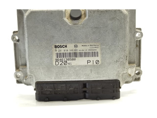 Блок управления двигателя 9646138580   Citroen Jumper